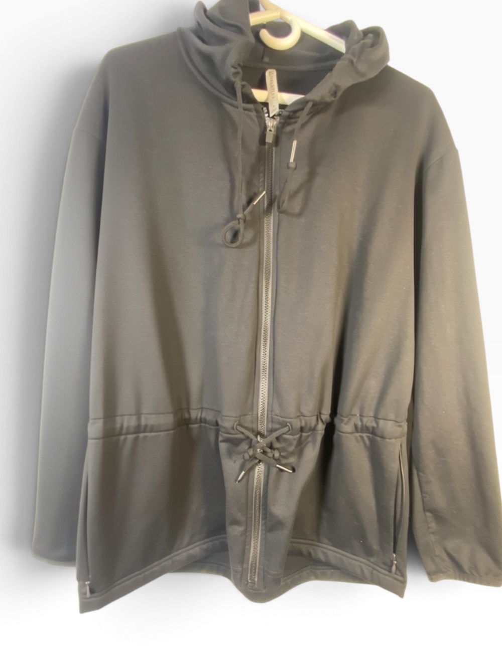 Fabletics Dark Gray Hooded Jacket